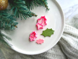 Christmas Shape Collection Holly Leaf Polymer Clay Cutter • Fondant Cutter • Cookie Cutter