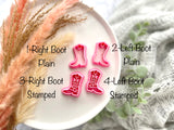 Boho Boots Shape Mystical Boho Collection Polymer Clay  Cutter • Fondant Cutter • Cookie Cutter