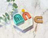 U Stamped Shaped Polymer Clay  Cutter | Fondant Cutter | Cookie Cutter