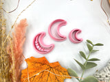 Crescent Moon Shape Mystical Boho Collection Polymer Clay Cutter • Fondant Cutter • Cookie Cutter