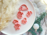 Christmas Shape Collection Polymer Clay Cutter | Fondant Cutter | Cookie Cutter