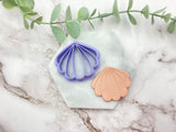 Shell Shaped Polymer Clay Cutter | Fondant Cutter | Cookie Cutter
