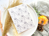 1 Sheet, Approx 13x90cm, Daisy Print Water Decal Image Transfer for Polymer Clay / Ceramics