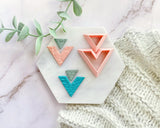 V Triangle Set Polymer Clay  Cutter | Fondant Cutter | Cookie Cutter