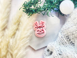 Christmas Reindeer Head Shape Collection Polymer Clay  Cutter | Fondant Cutter | Cookie Cutter