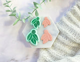 Floral Leaf Polymer Clay  Cutter | Fondant Cutter | Cookie Cutter