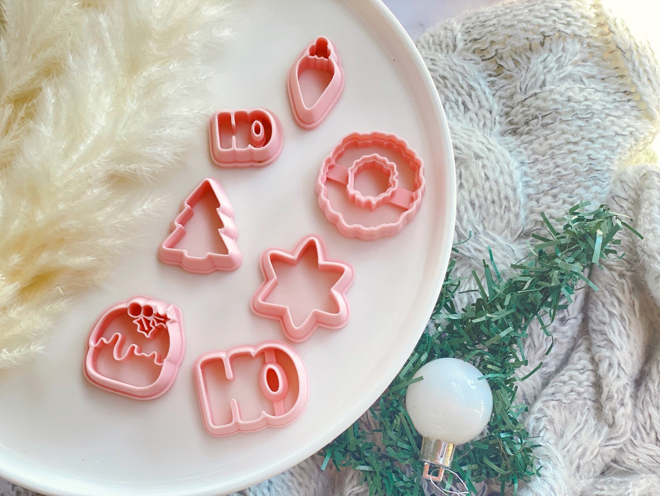 Christmas Shape Collection Polymer Clay  Cutter | Fondant Cutter | Cookie Cutter