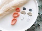 Distorted Shaped Set Polymer Clay Cutter | Fondant Cutter | Cookie Cutter