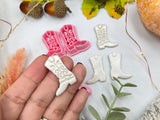 Boho Boots Shape Mystical Boho Collection Polymer Clay  Cutter • Fondant Cutter • Cookie Cutter