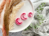 Crescent Moon Shape Mystical Boho Collection Polymer Clay Cutter • Fondant Cutter • Cookie Cutter
