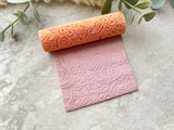 Floral Mandala Style Print Texture Roller |  Polymer Clay Roller | Clay Roller