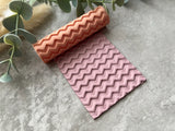 Chevron Print Texture Roller |  Polymer Clay Roller | Clay Roller