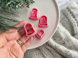 Christmas Shape Collection Tall Snow Globe |Polymer Clay Cutter • Fondant Cutter • Cookie Cutter Active