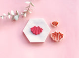 Seashell scallop Shaped Polymer Clay  Cutter | Fondant Cutter | Cookie Cutter