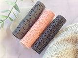 Halloween  Print Texture Roller |  Polymer Clay Roller | Fondant Roller