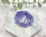Shell Shaped Polymer Clay Cutter | Fondant Cutter | Cookie Cutter