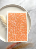 1 Sheet, Approx 13x90cm, Polka Print Water Decal Image Transfer for Polymer Clay / Ceramics