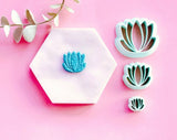 Floral Shaped Polymer Clay  Cutter • Fondant Cutter • Cookie Cutter • CN1018