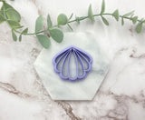 Shell Shaped Polymer Clay Cutter | Fondant Cutter | Cookie Cutter