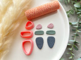 Distorted Shaped Set Shaped Polymer Clay  Cutter | Fondant Cutter | Cookie Cutter