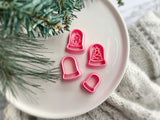 Christmas Shape Collection Tall Snow Globe |Polymer Clay Cutter • Fondant Cutter • Cookie Cutter Active