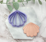 Shell Shaped Polymer Clay Cutter | Fondant Cutter | Cookie Cutter