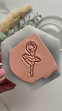 Ballerina Shape II Collection Polymer Clay  Cutter • Fondant Cutter • Cookie Cutter
