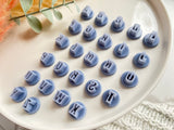 Micro / Mini Alphabet Shaped Polymer Clay Cutter • Clay Cutter • Cookie Cutter • CS-M