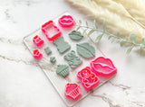 Valentines Heart Love Shape Collection Polymer Clay  Cutter | Fondant Cutter | Cookie Cutter