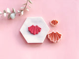 Seashell scallop Shaped Polymer Clay  Cutter | Fondant Cutter | Cookie Cutter