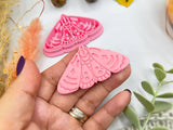 Moth Shape Mystical Boho Collection Polymer Clay Cutter • Fondant Cutter • Cookie Cutter