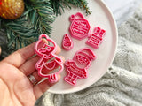 Christmas Shape Collection Santa |Polymer Clay Cutter • Fondant Cutter • Cookie Cutter