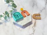 U Stamped Shaped Polymer Clay  Cutter | Fondant Cutter | Cookie Cutter