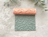 Leaves Vintage Print Texture Roller |  Polymer Clay Roller | Clay Roller