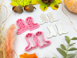 Boho Boots Shape Mystical Boho Collection Polymer Clay  Cutter • Fondant Cutter • Cookie Cutter