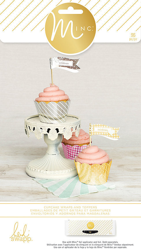 Minc Cupcake Wrappers & Toppers